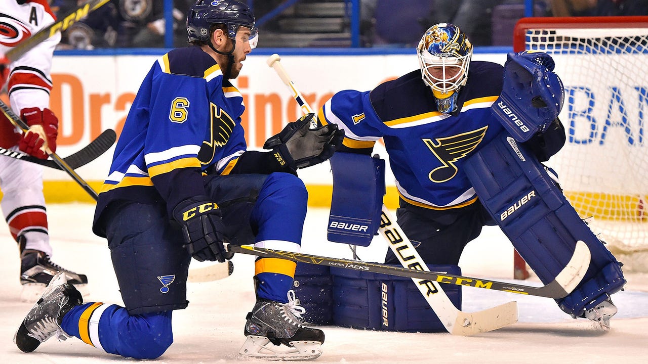 Blues' Hitchcock: 'We're running on fumes right now'